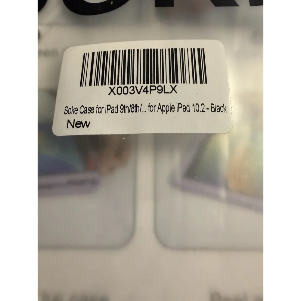 Soke Case for iPad 9th/8th/7th Generation 10.2-Inch - Black Case